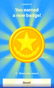 Customer.io badge