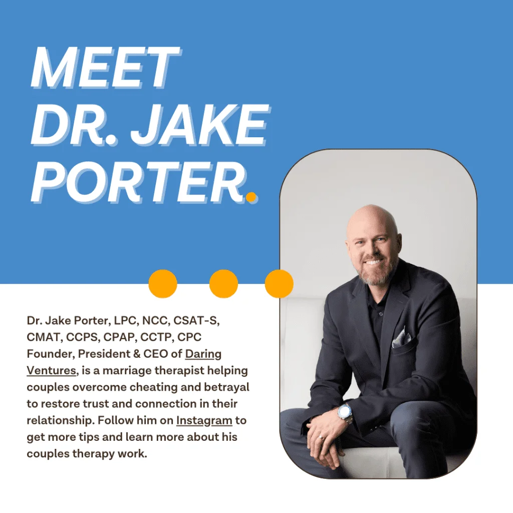Portrait of Dr. Jake Porter, author of this guest post on betrayal trauma