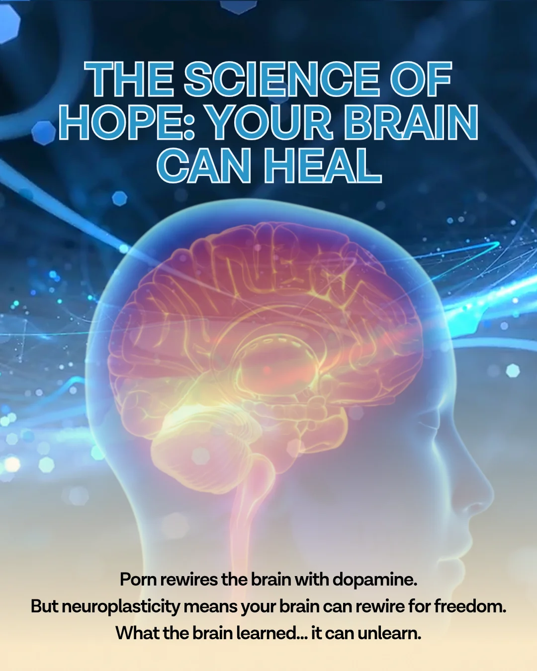 The science of hope: your brain can heal — porn rewires the brain with dopamine, but neuroplasticity means your brain can rewire for freedom through a momentum mindset shift